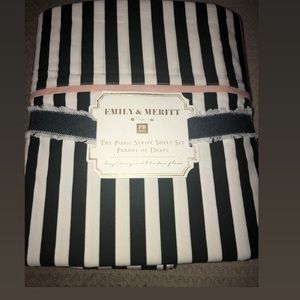 Pottery Barn Sheet Set, King Size